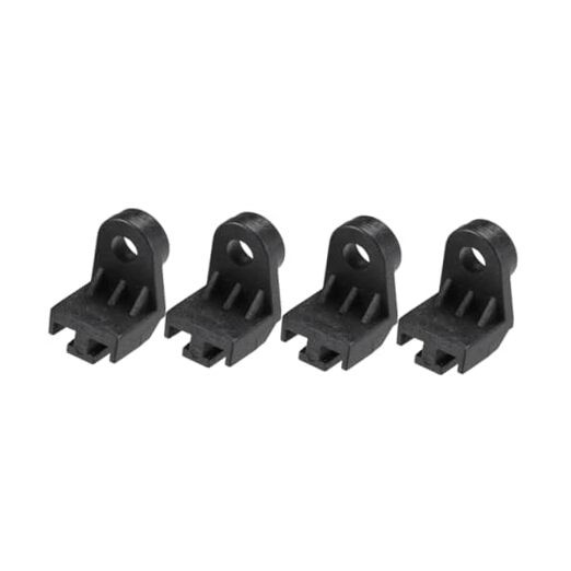 Electric Radiator Fan Mounting Kit, L Shape Fan Bracket Feet Mounts Legs 4PCS