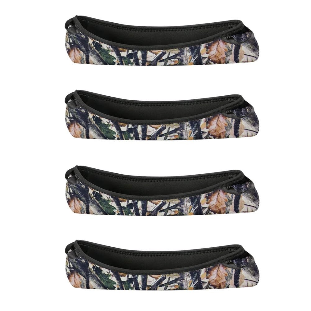 4 Pack Neoprene Rifle Scope Optics Cover Waterproof Riflescope Optic Protecti...