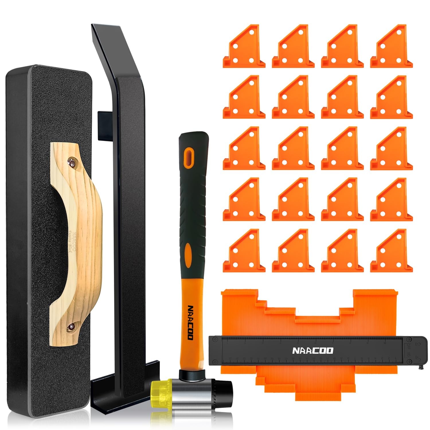 Laminate Flooring Tools,Vinyl Flooring Tools, Heavy Tapping Block, Heavy Pull...