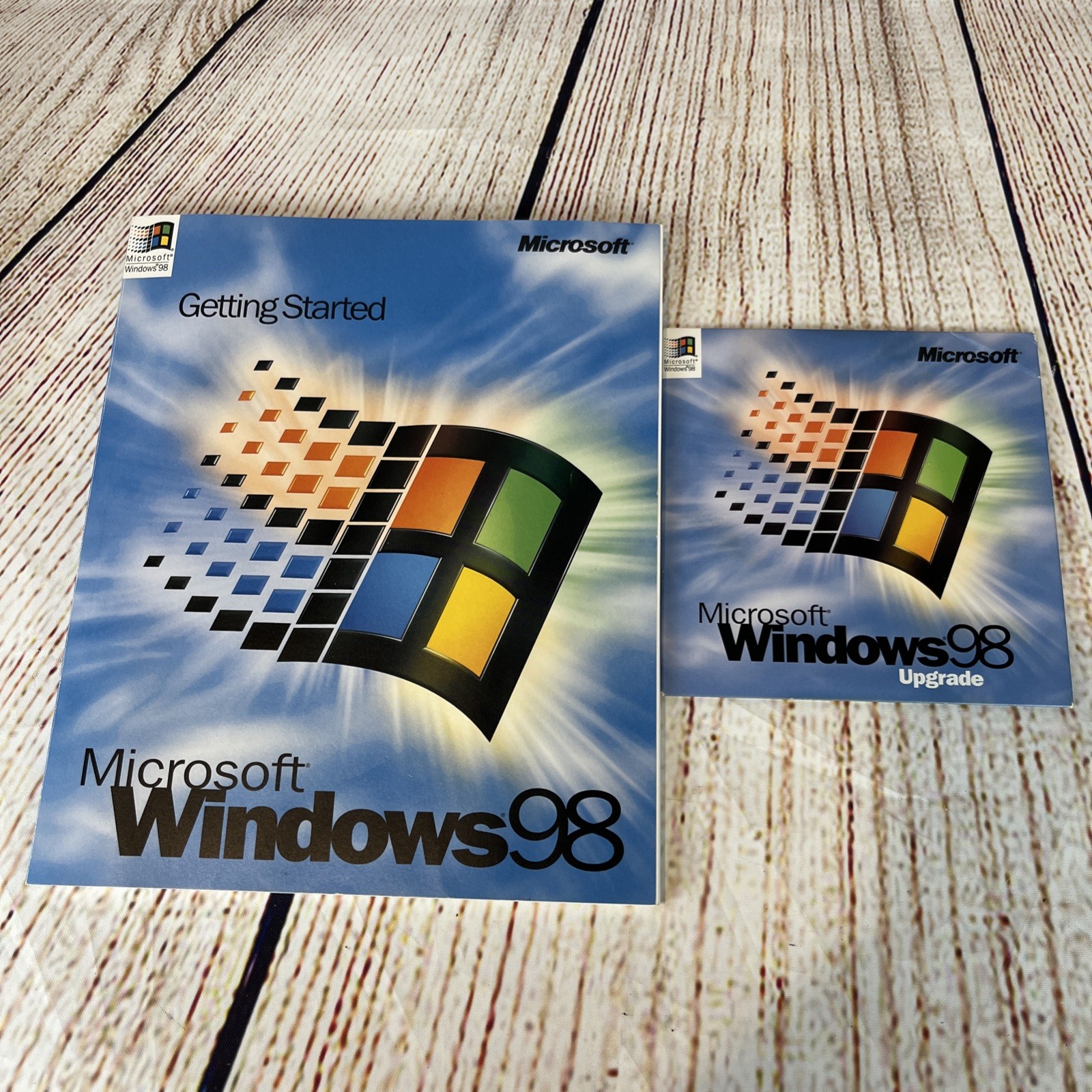 Microsoft Windows 98 Upgrade For Windows Users CD-ROM  w/ Product Key~New Sealed