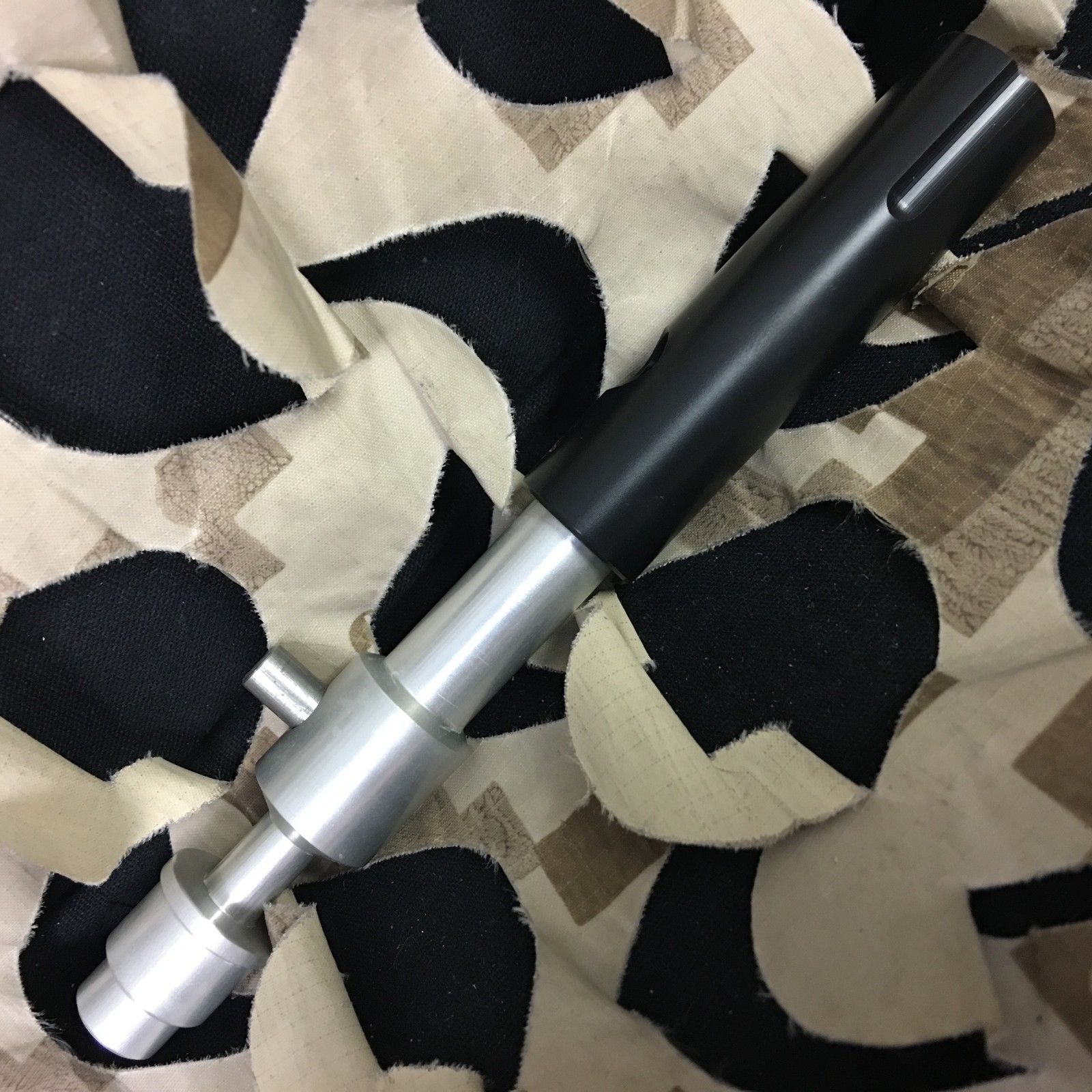 NEW PI Kingman Spyder Upgrade Delrin E-Bolt - Black/Silver