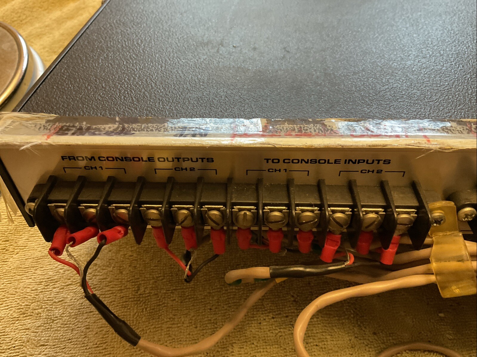 DBX180 Tape Recorder Type 1 Noise Reduction System Pulled From Working Studio