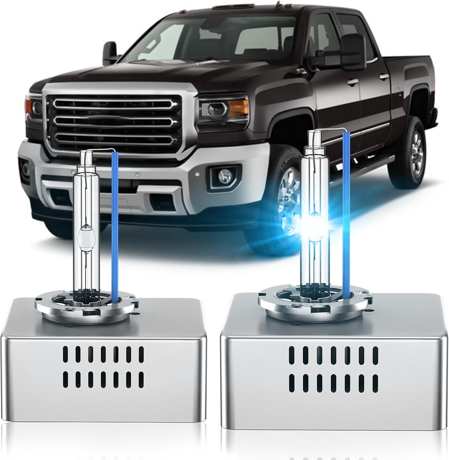 2X D5S Xenon Headlight HID Bulb For Chevrolet Silverado 1500 GMC Sierra Terrain