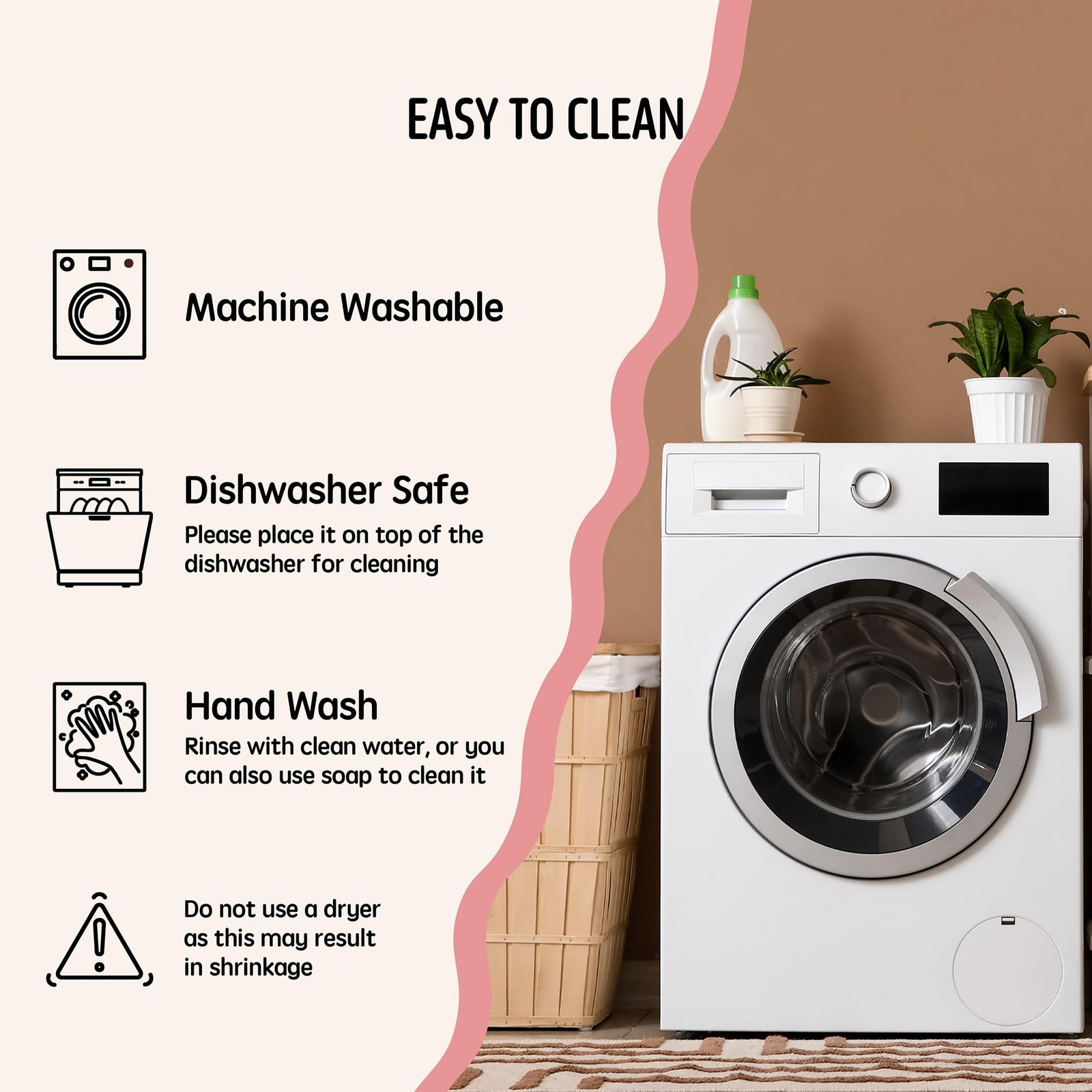 Swedish Dishcloths 5 Pack Reusable Absorbent Washable Kitchen Cleaning Cloths