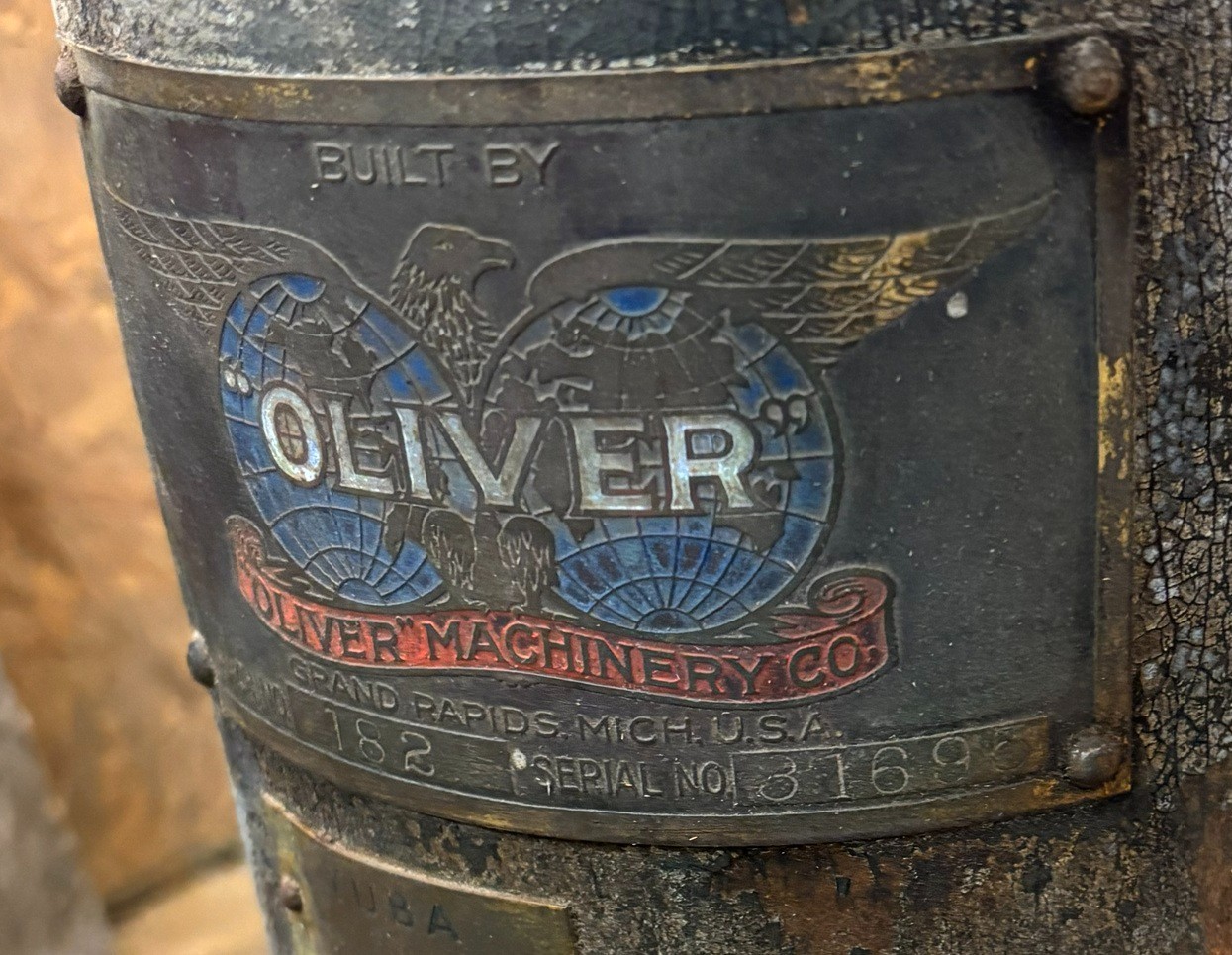 Oliver 182 Sander Base