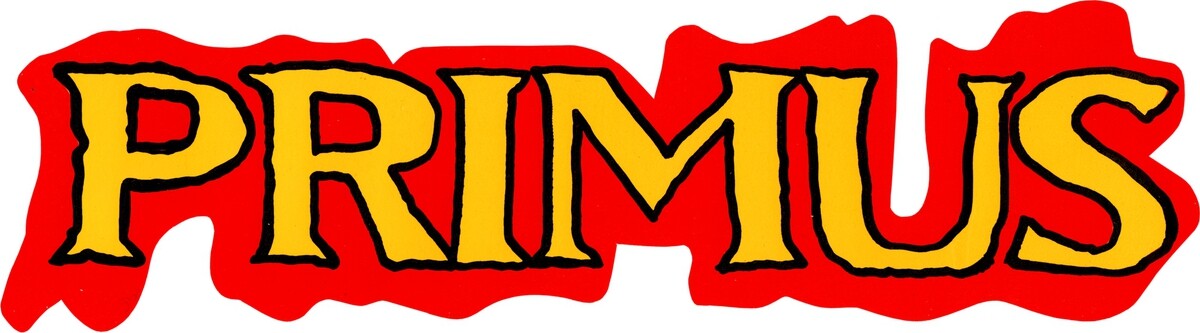 Sticker - LARGE Primus Red Yellow Logo Rock Music Band Gift HUGE Decal New #8010