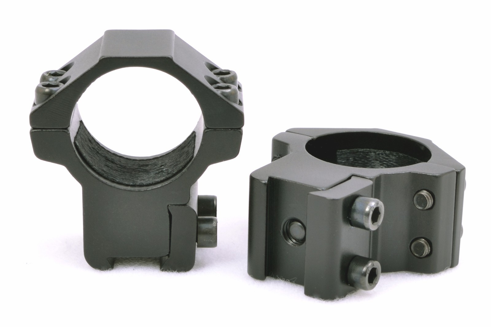 1" Medium Scope Rings w/ Stop Pin 4 High Power Magnum Airgun Air Rifle 11mm Base