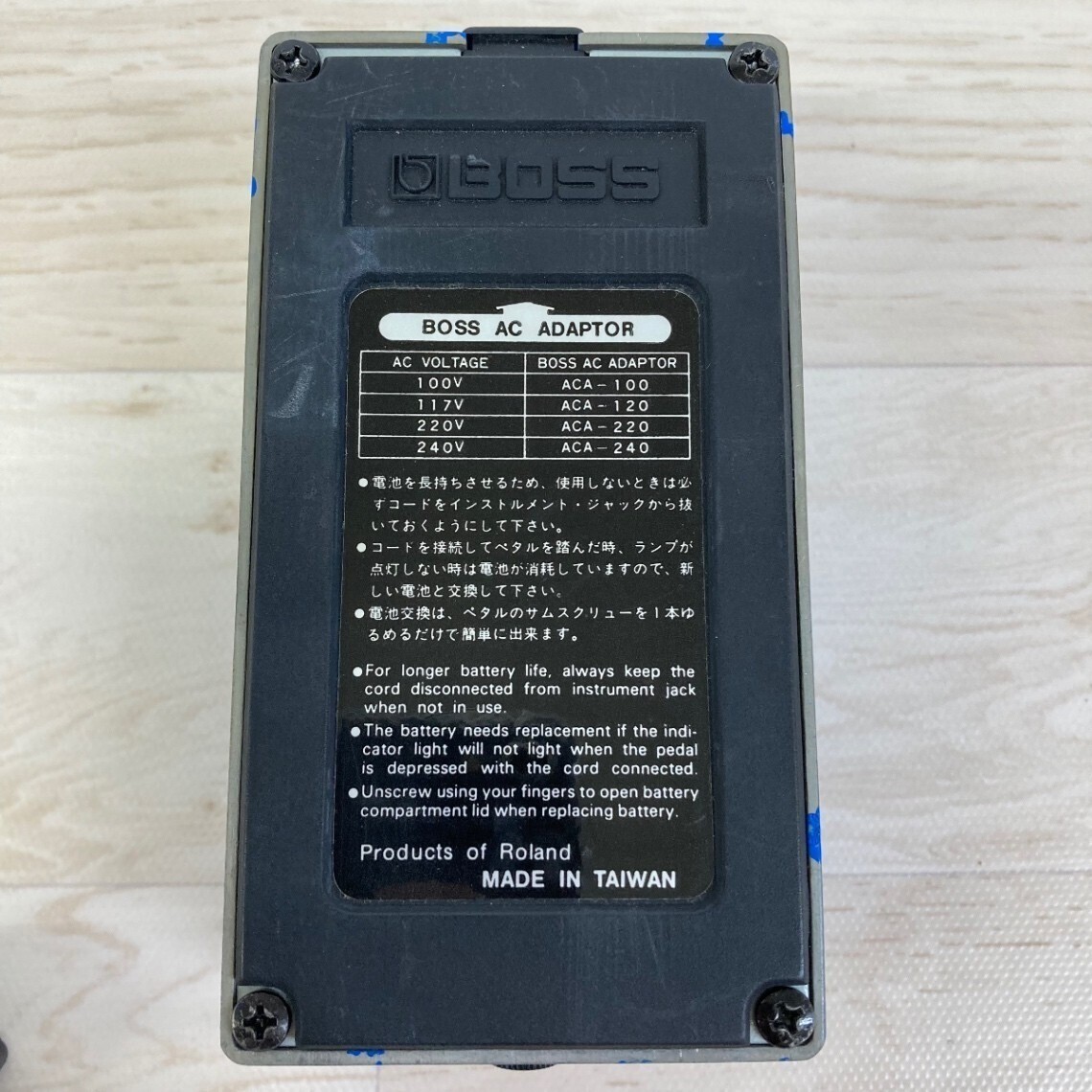 Boss CS-3 Compression Sustainer Guitar Effect Pedal Good