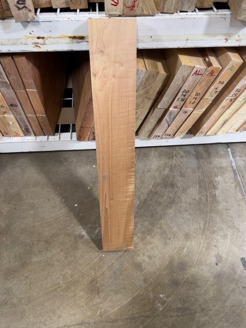 Curly Maple 🍁Roasted Figured neck blank 30x 4.75x 1.3 Strat Tele Bass KD￼ Big