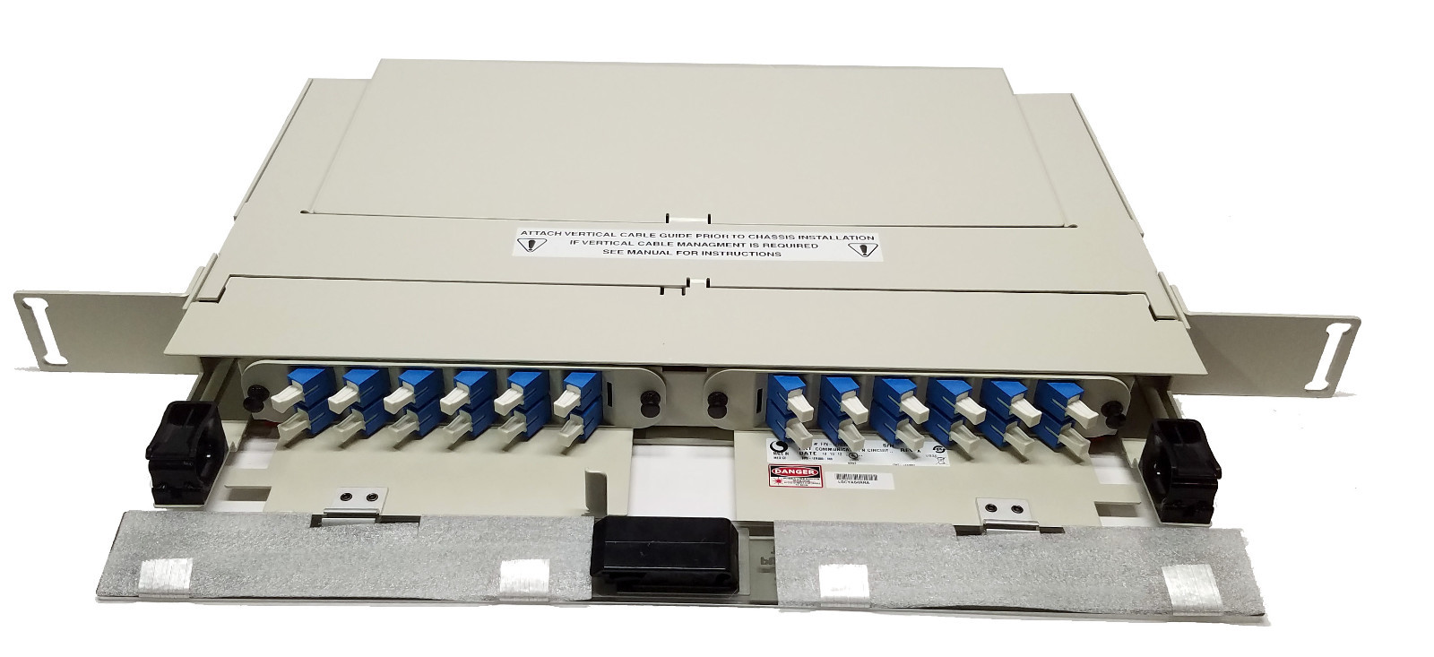 Commscope FPX-1FRP07-242 Termination/Splice Panel 24 Ports SC/UPC Singlemode