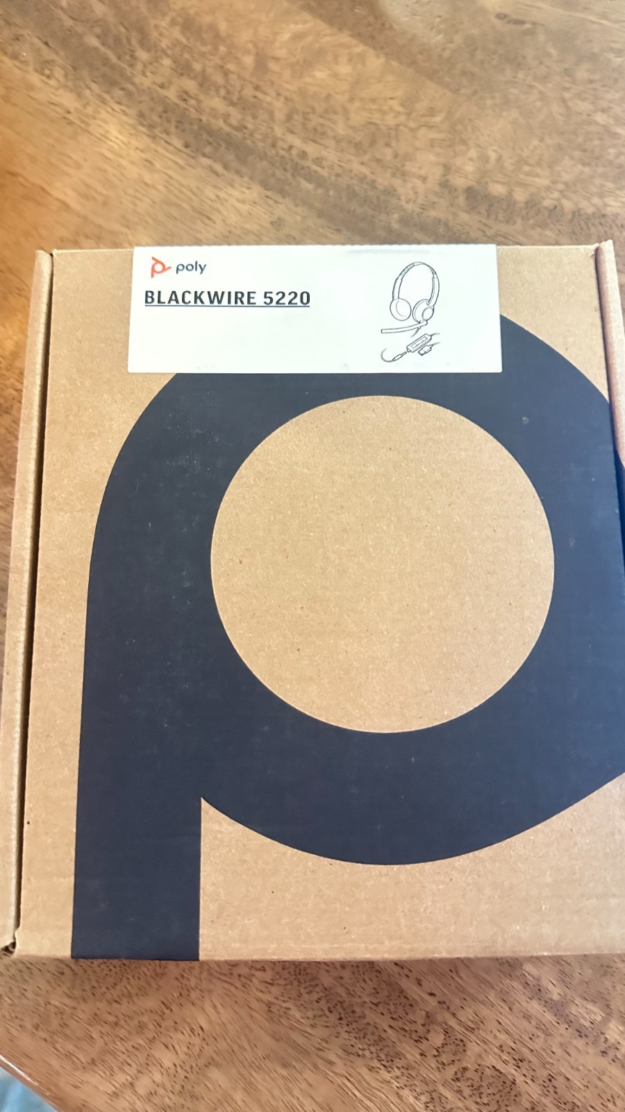 Poly Blackwire 5220 Wired Headset W/ Flexi Boom Mic,  USB-C, USB-A, 3.5mm  NEW