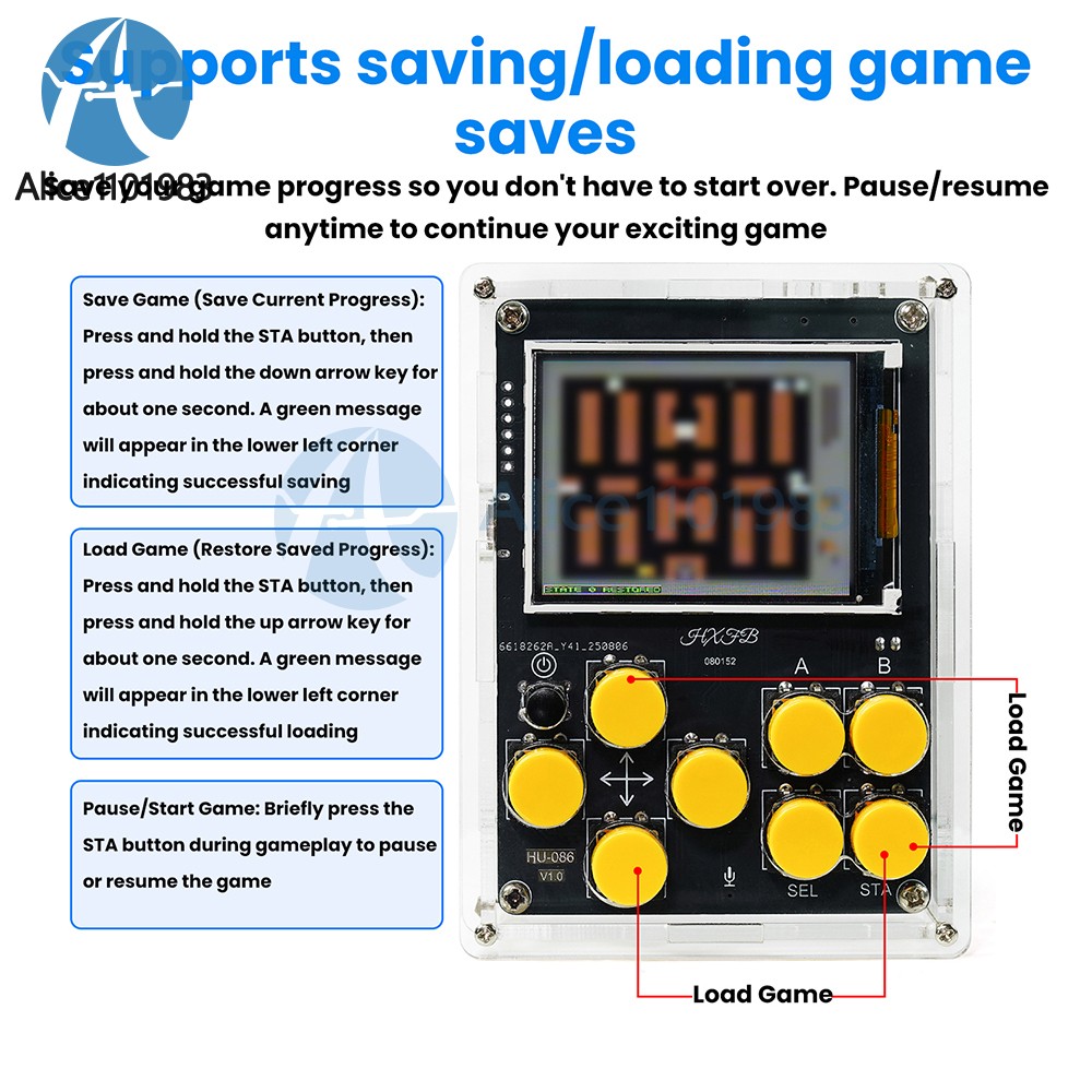 LCD Game Console DIY Kit Multifunction Weather Clock Xiaozhi AI Robot Soldering