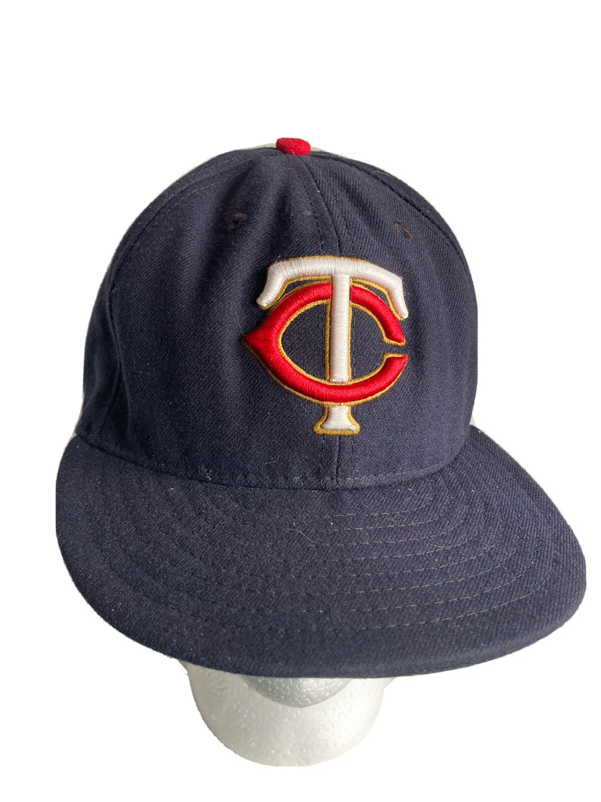MN Twins New Era MLB On-Field Low Profile ALT 59FIFTY Fitted Hat-Navy Baseball