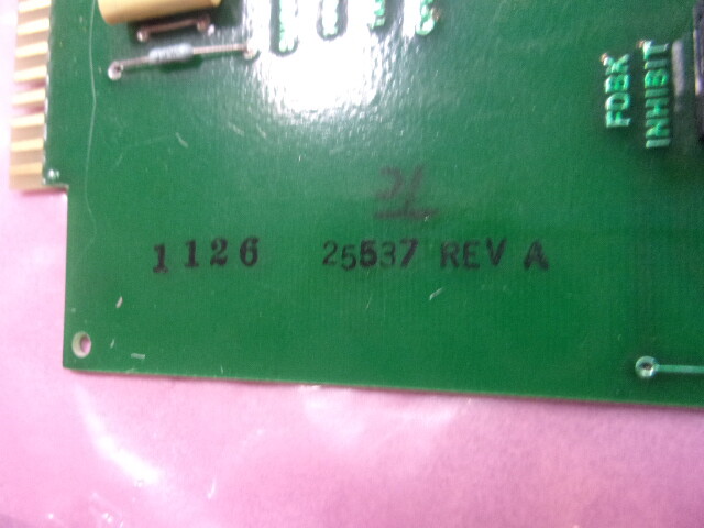 Universal Instruments SEQ TEST CALIBRATION 25537 REV A