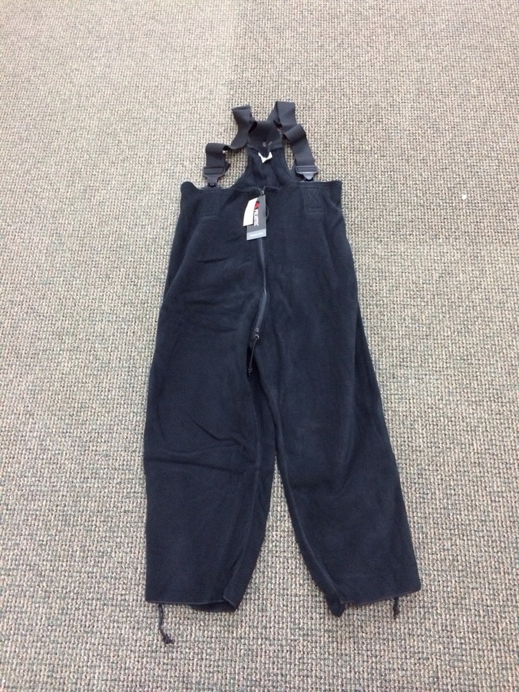 USGI Polartec Black Fleece Overalls Extra Large - XL Short/Regular - in bag new!