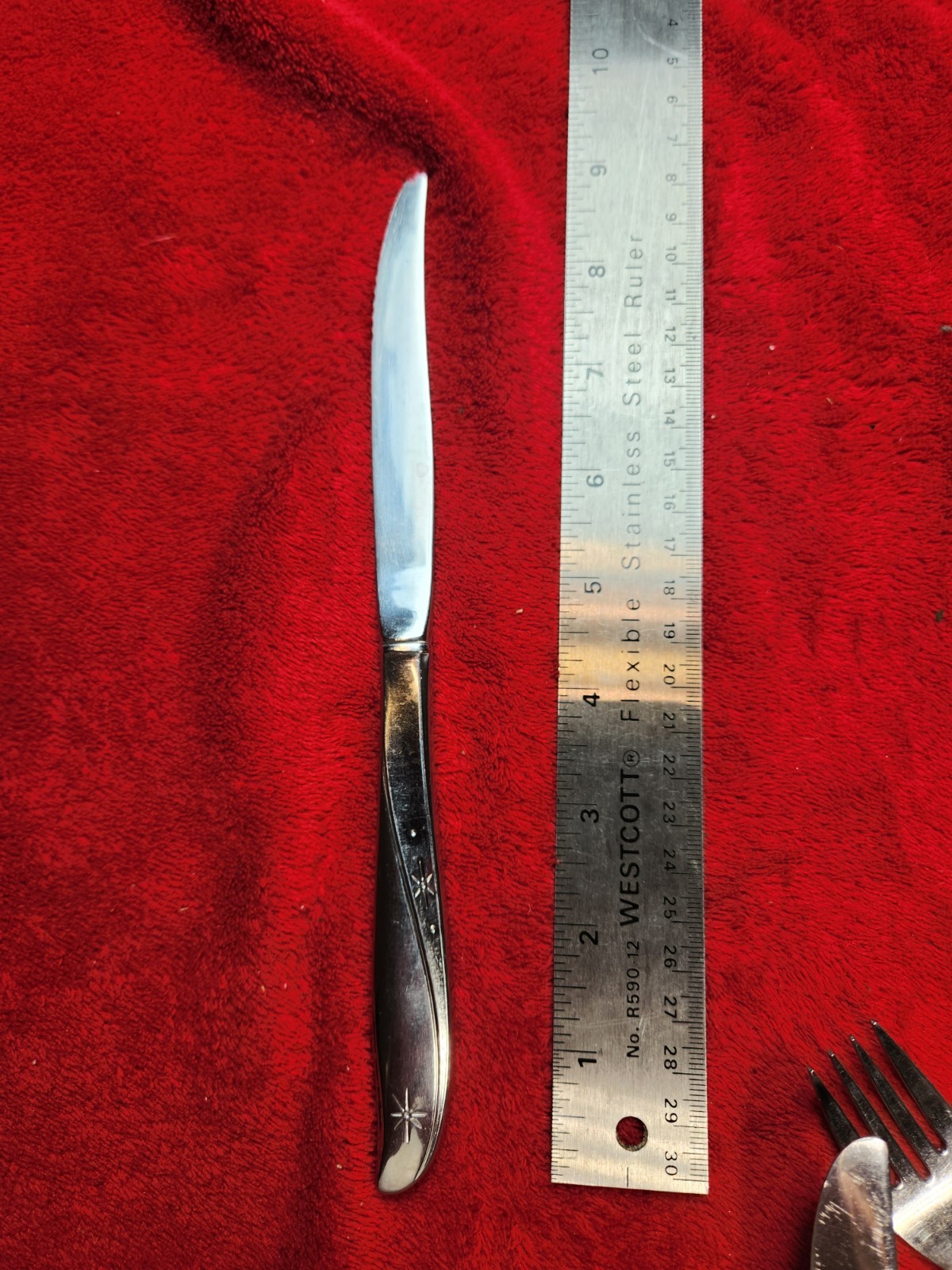 Oneida Twin Star Community Stainless Flatware – Steak Knife – MCM Atomic