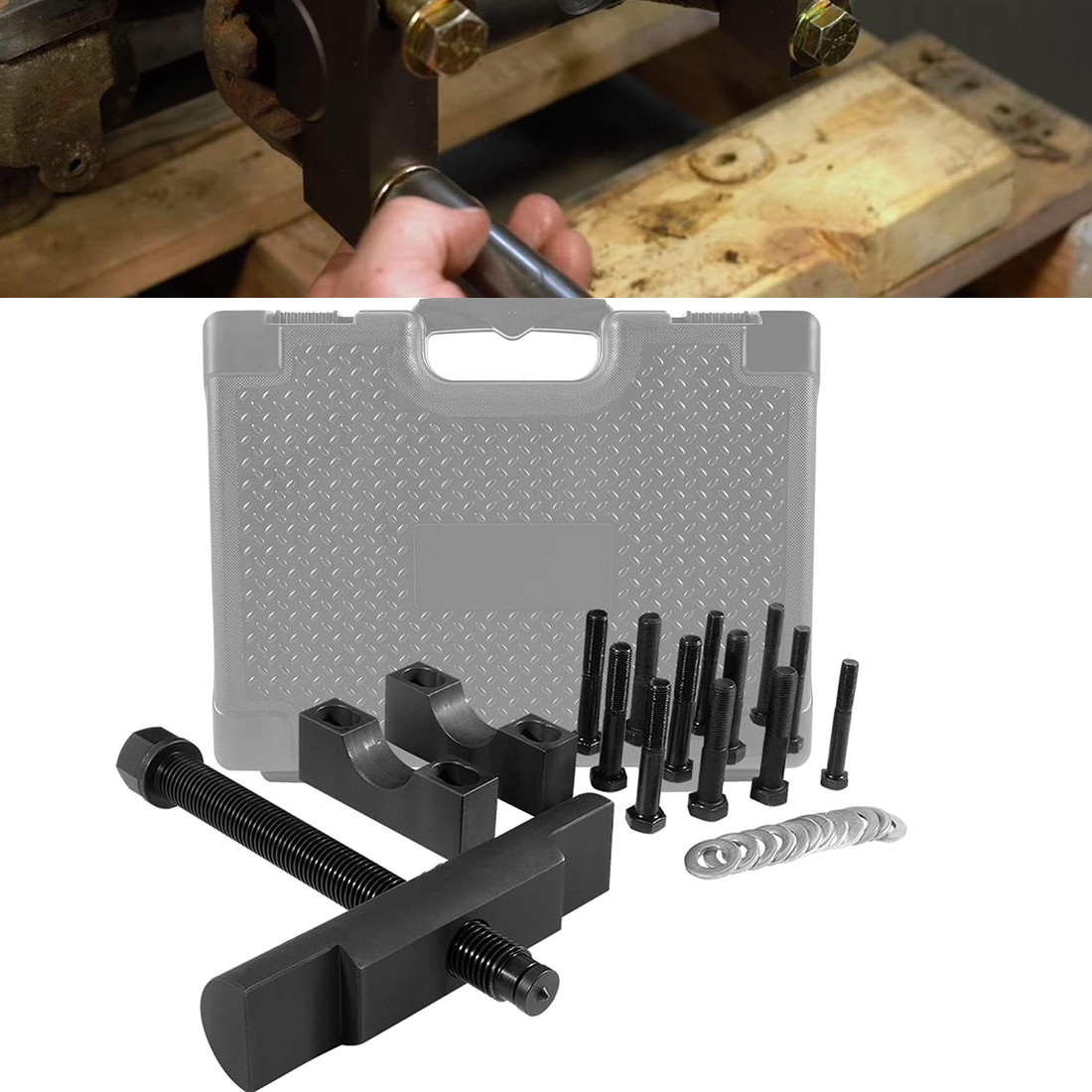10803 Heavy Duty Yoke Puller Kit for Class 6-8 Truck Equipment 1inch Impact Tool