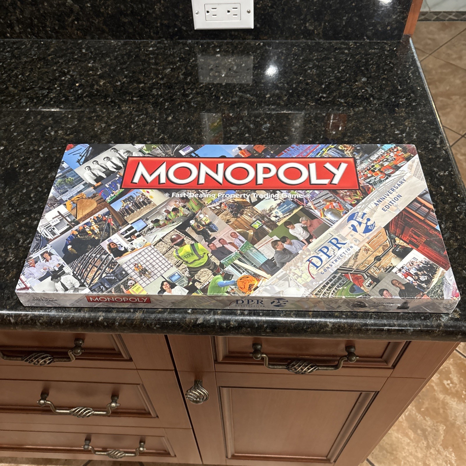 Monopoly DPR Construction 25th Anniversary Edition Collectible Factory Sealed