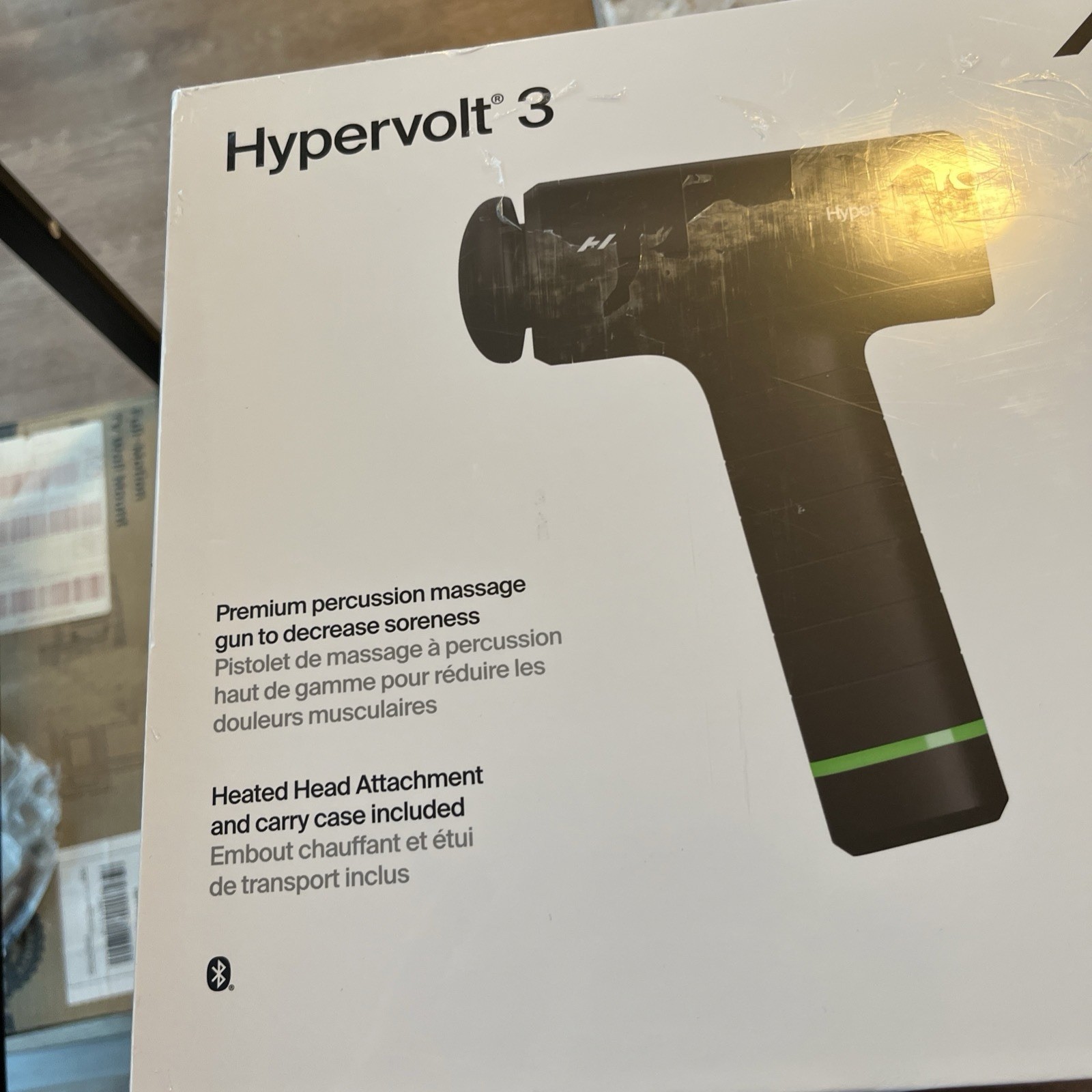 ‼️ Hyperice Hypervolt 3 Percussion Massage Gun Black - BRAND NEW Sealed! ‼️