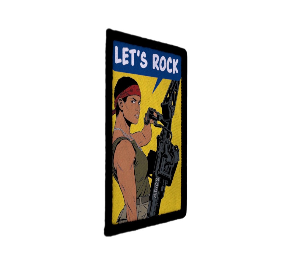 Let’s Rock Vasquez USCM Marines Movie alien Patch Sew on [sub]