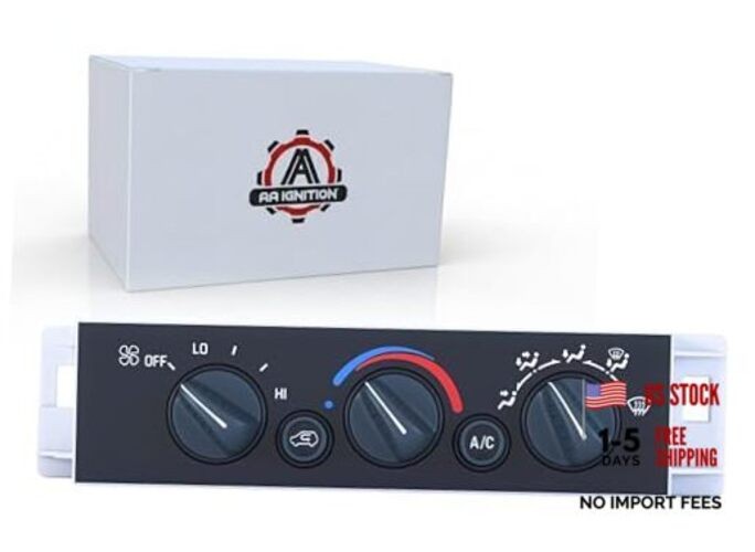 AC Heater Climate Control Module for 599-007 - Without Rear Defogger Button