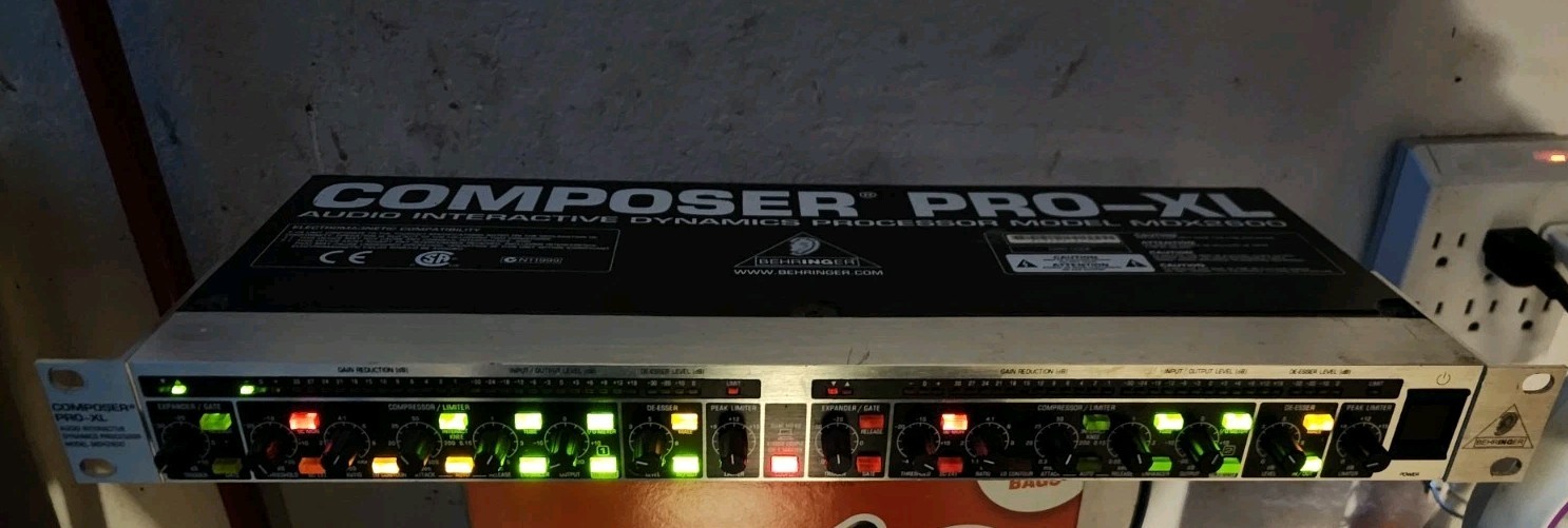 Behringer Composer PRO-XL MDX2600 Audio Interactive Dynamics Processor