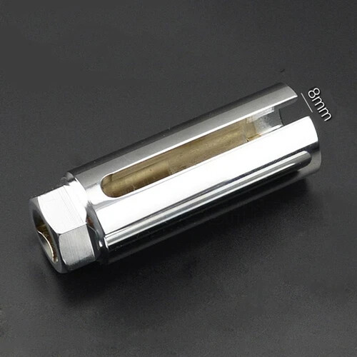 7/8'' 22mm O2 Oxygen Sensor Socket Wrench 1/2" Driver Offset Remover Socket Tool