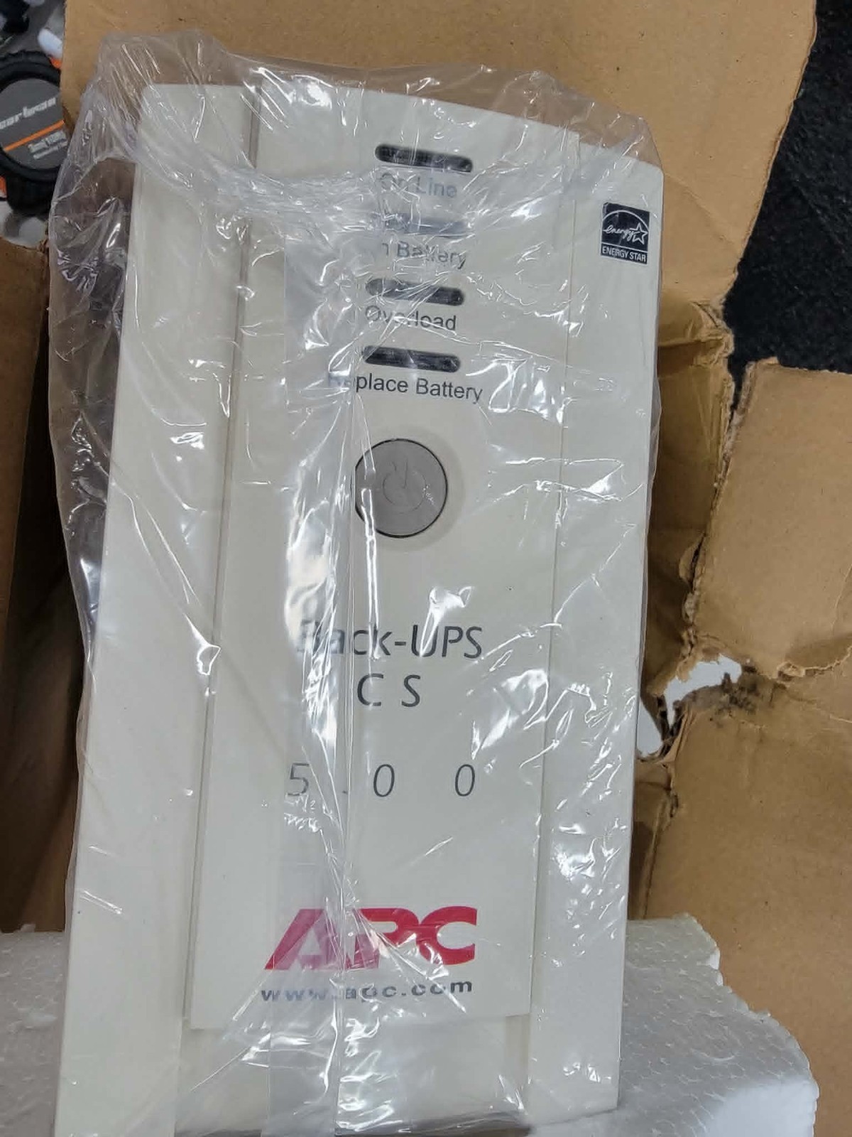 APC BK500 Back-UPS CS 500VA 300W