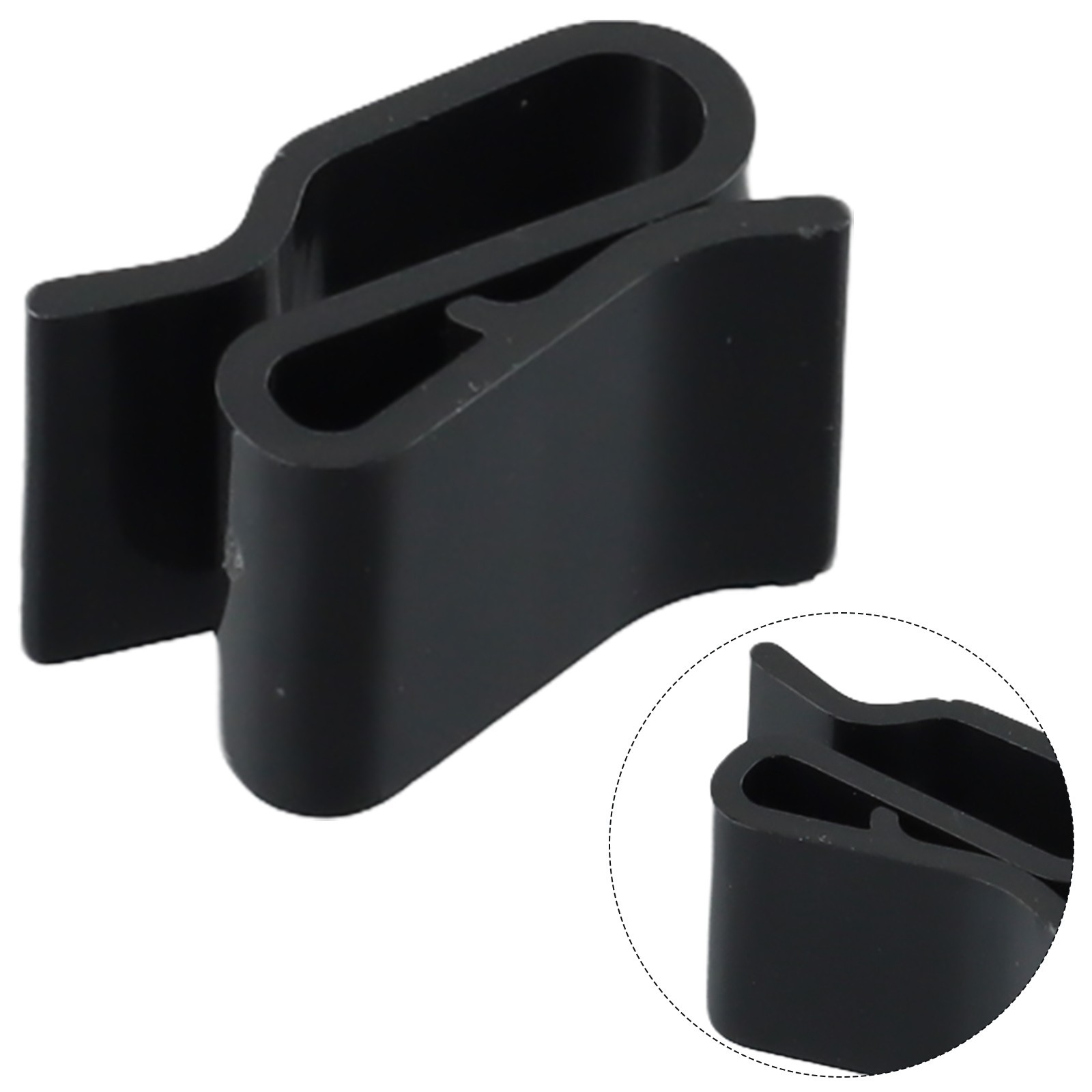 Solar Panel Clip Cable Mount Temperature Resistant 2 Lines Clamps Bracket