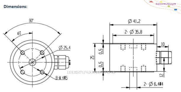 Column Load Cell large Range Tension Pressure Force Sensor Stainless Steel