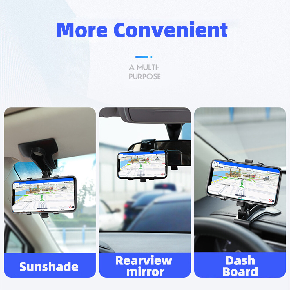Universal Car Dashboard Mount Holder Stand Clamp Cradle For Cell Phone iPhone