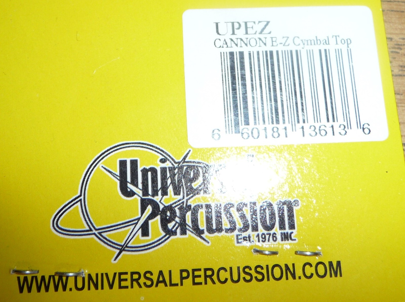 New Cannon E-Z Cymbal Top UPEZ