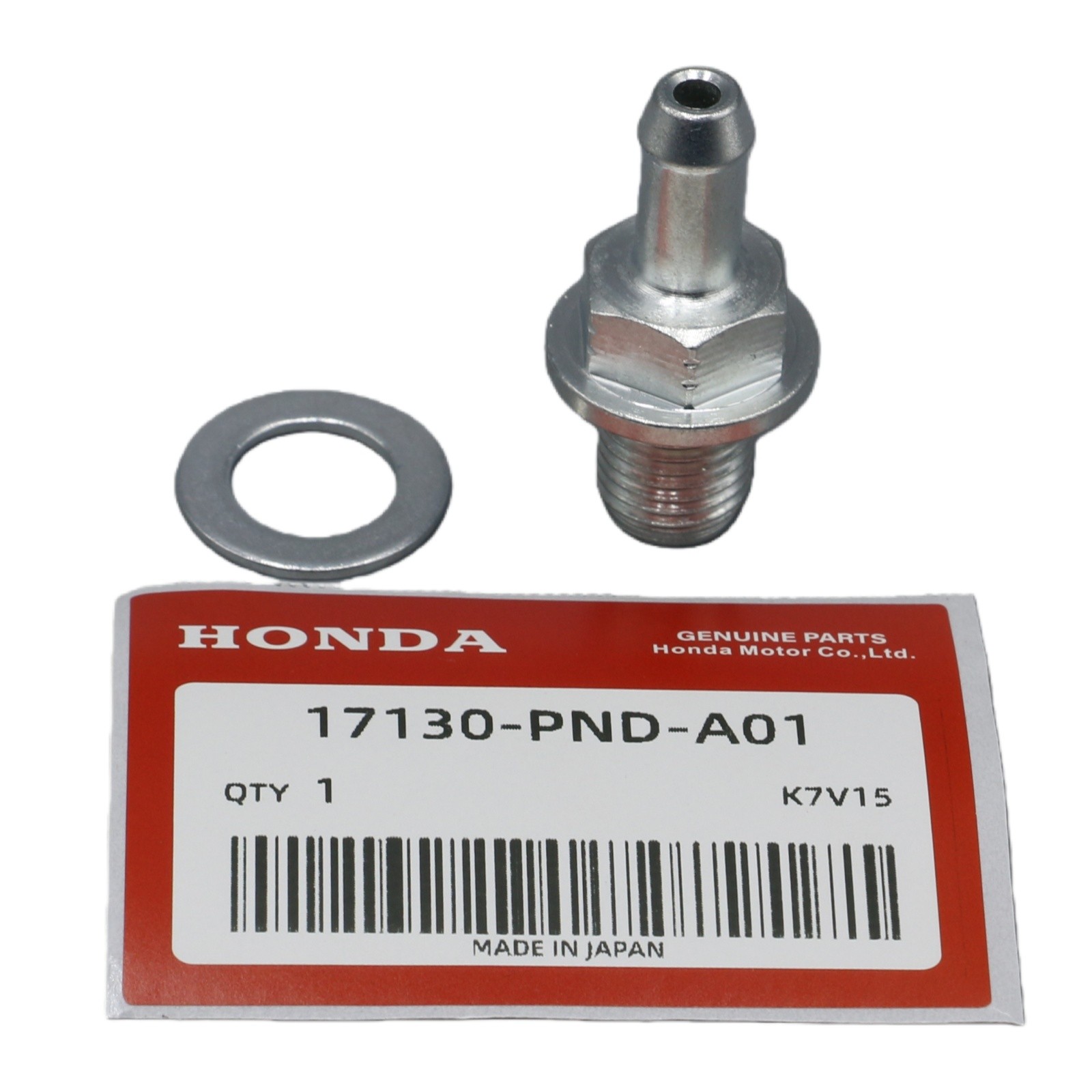 HONDA PCV VALVE WITH WASHER OEM For Accord CR-V Civic 17130-PND-A01 94109-14000