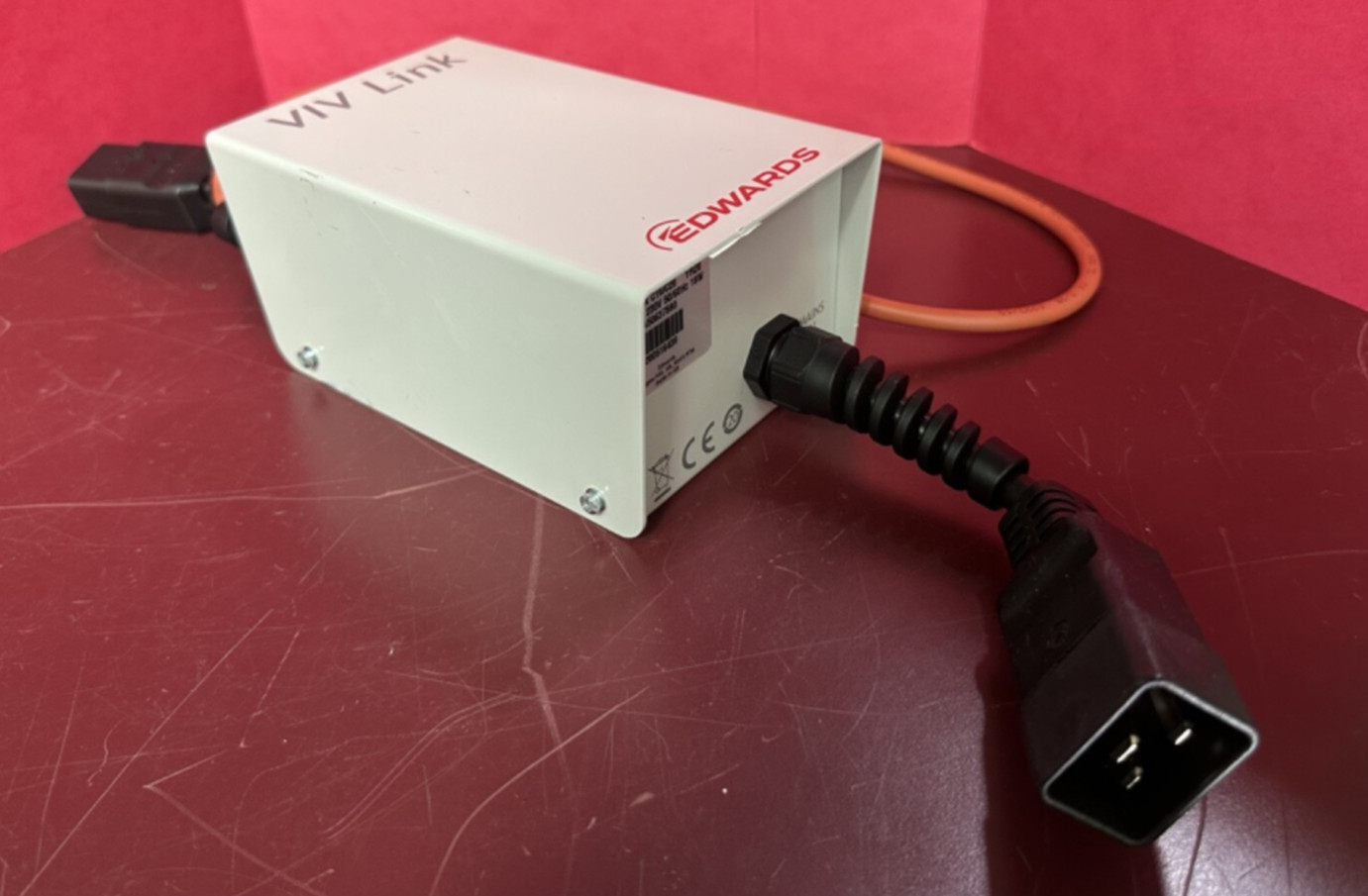 AS IS UNTESTED Edwards VIV Link C19/C20 100-230V 50/60Hz 18W P/N: A50637590