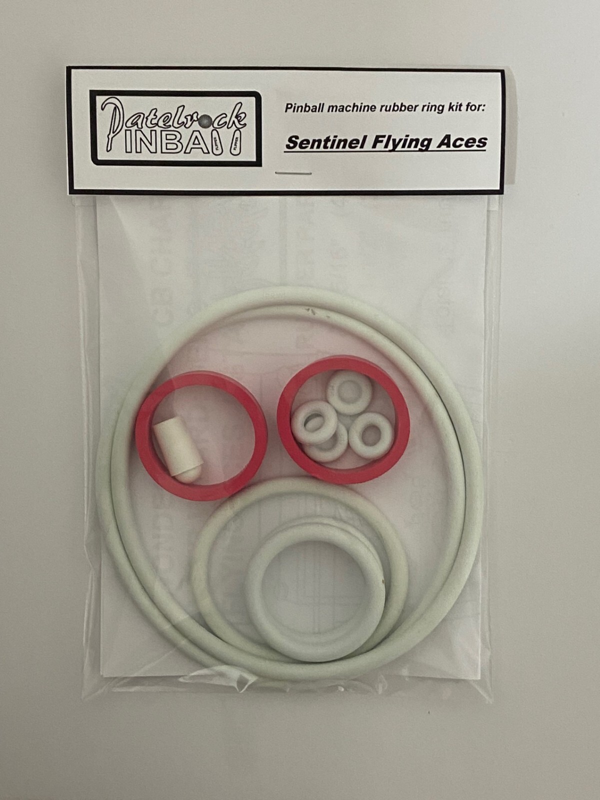 1977 Sentinel Flying Aces Pinball Machine Rubber Ring Kit
