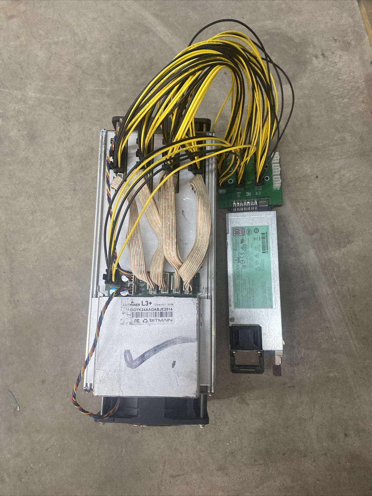 Bitmain Antminer L3+ 515 MH 650w DOGE LOTTERY MINER 1440BLOCKS/24HRS $1000 Block