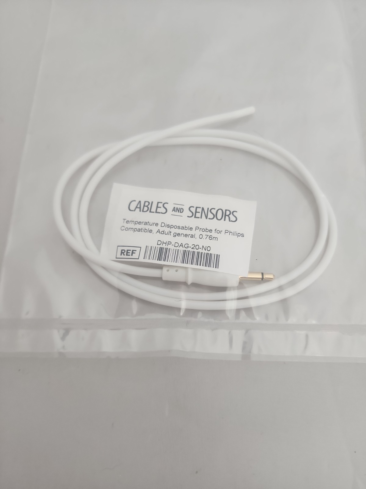 Cables & Sensors DHP-DAG-20-N0 Temp Disposable Probe for Philips .76m FREE SHIP