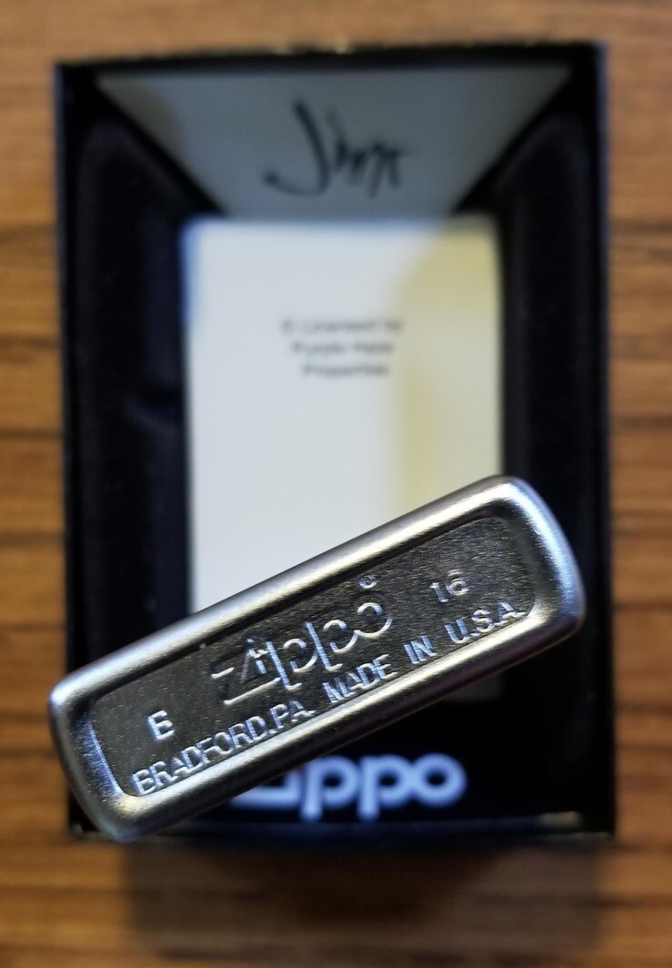 ZIPPO Jimi Hendrix Retired 2016 Lighter