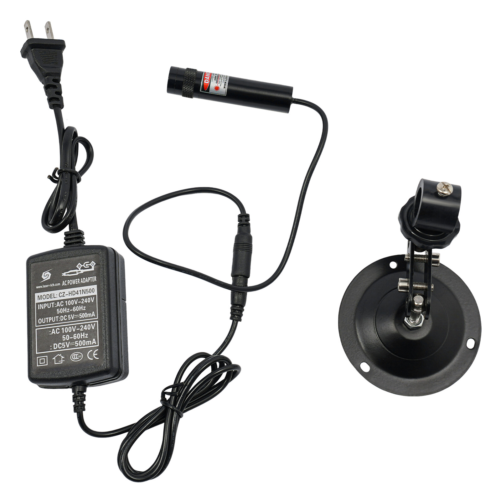 Adjustable High Precision Laser Positioning Red Line Laser Module 5v 100mW 650nm