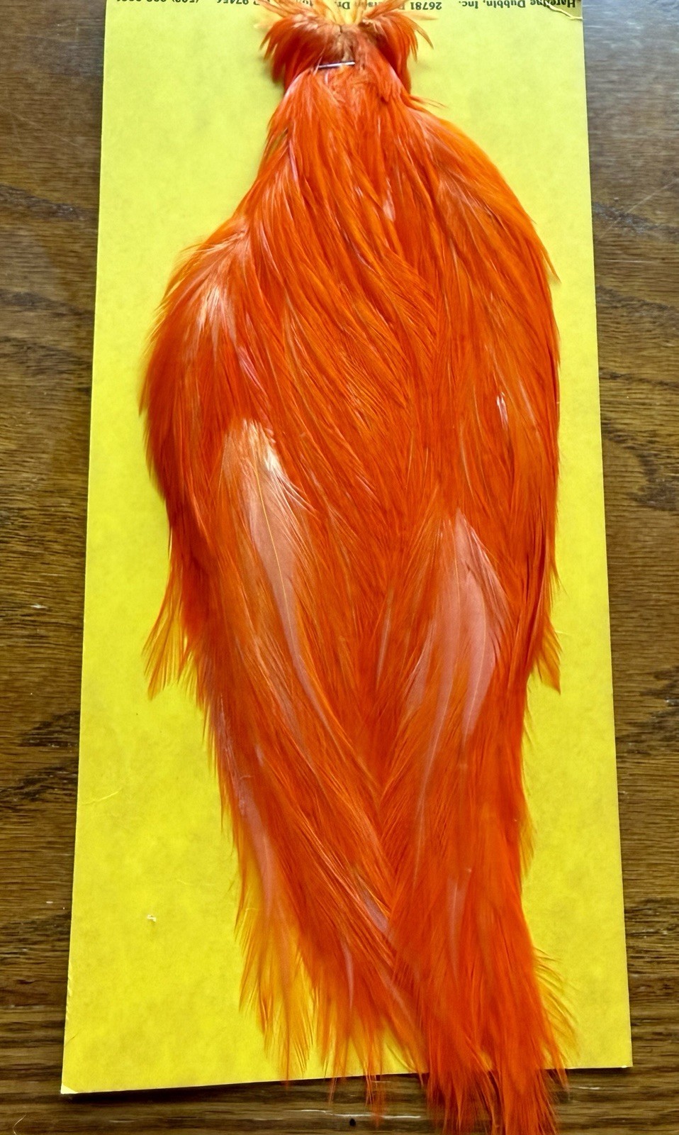 Hareline Dubbin Cape Orange 465-SH-E-L