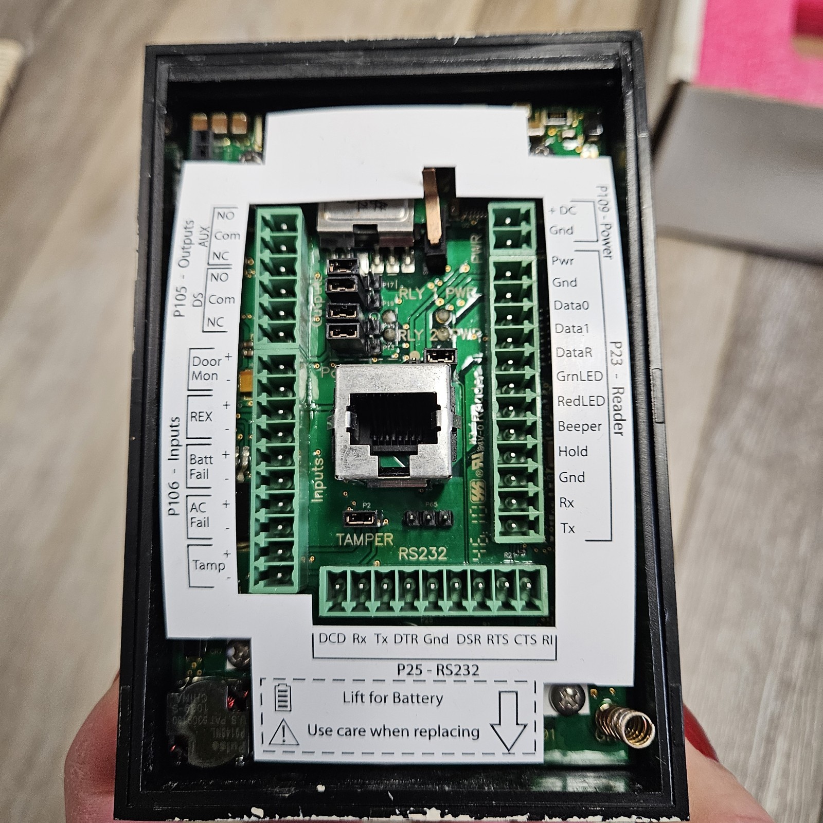 Lenel HID Edge E400 Network Controller Card Reader 8200BKEL