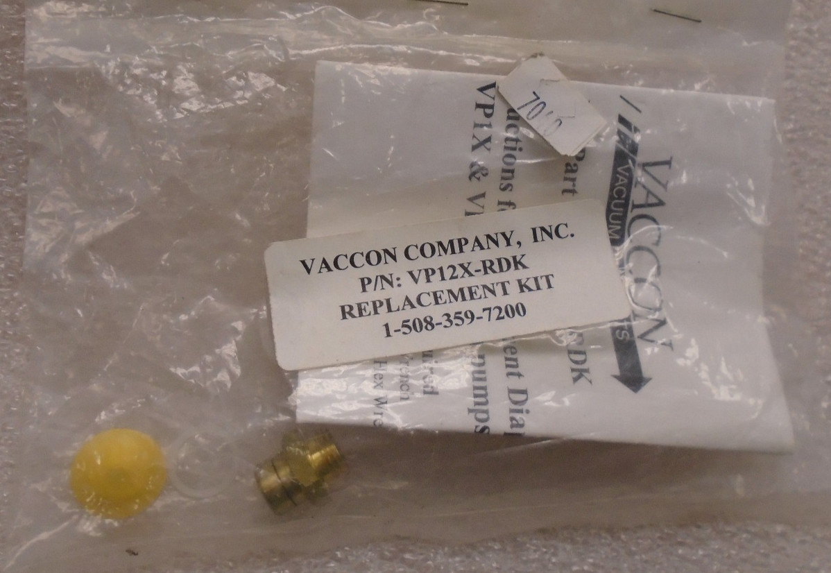 VACCON COMPANY INC. P/N: VP12X-RDK REPLACEMENT KIT  #520J