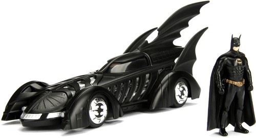 Jada Toys - DC Comics 1995 Forever: Batmobile with Batman Metals Die-Cast Collec