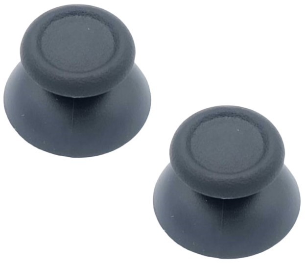 2x Replacement GRAY Analog Thumbsticks for PlayStation 4 PS4 Controller Cap grey