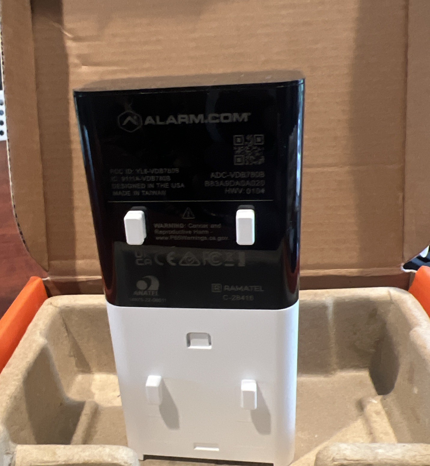 Alarm.com Smart Wireless Doorbell Chime Kit ADC-VDB780B