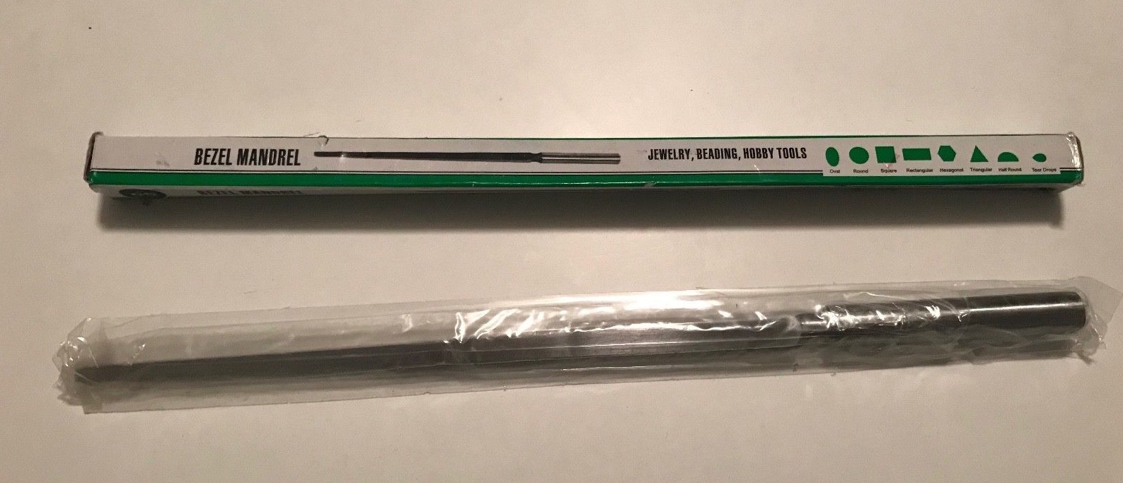 Lot of 2 - GS Bezel Mandrel Square MANB06 New Jewelry Beading Tool Steel