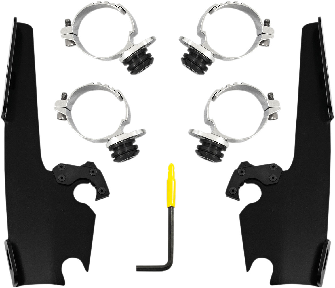 Memphis Shades No-Tool Trigger-Lock Mount Kits, Black MEB2036