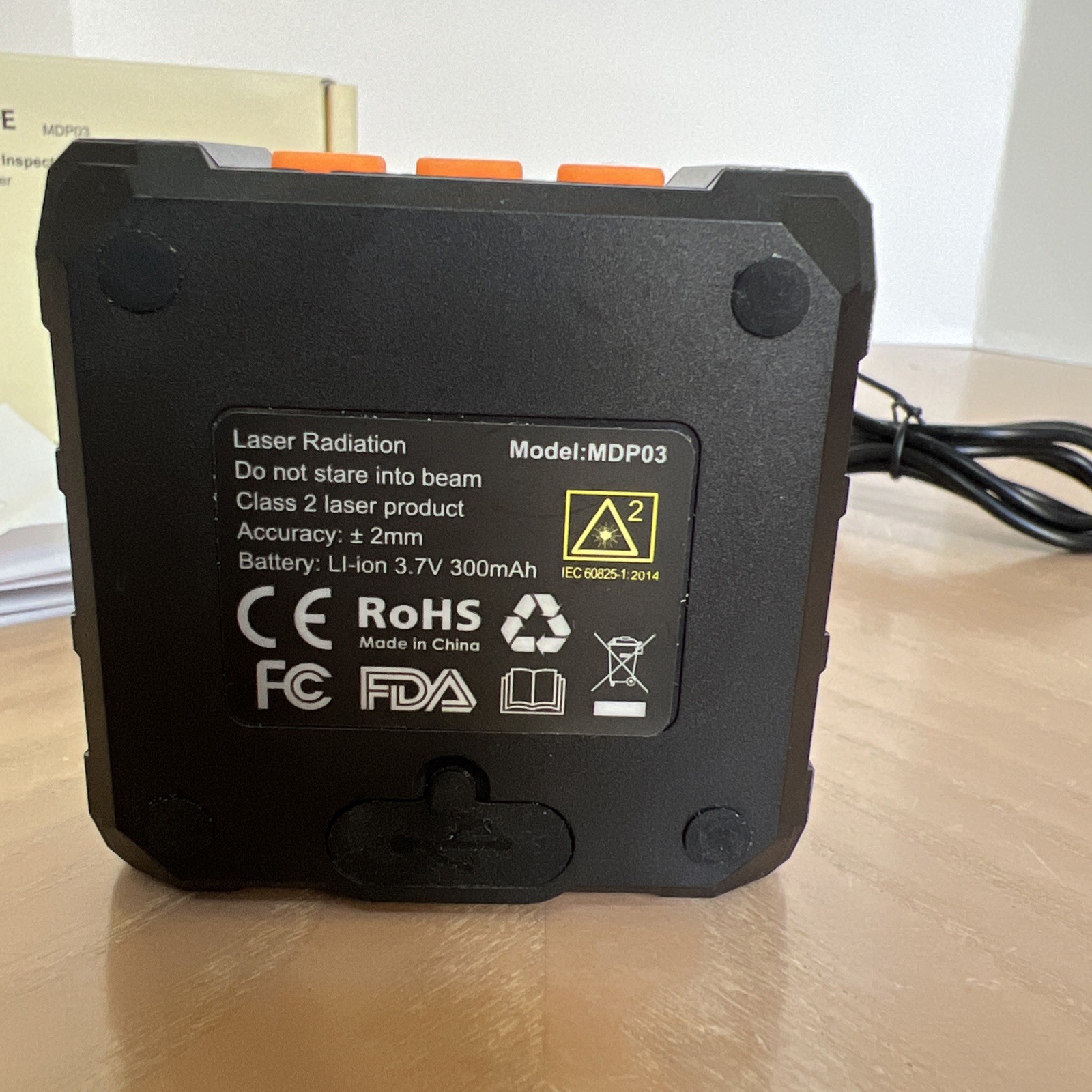 Tacklife MDP03 Digital Laser Level Angle Gauge Marking Tool Casting Inclinometer