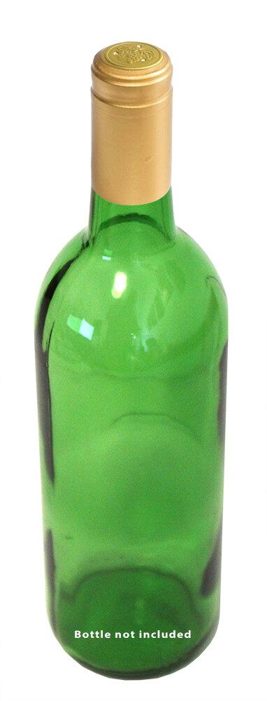 Gold PVC Capsules - 100 ct.