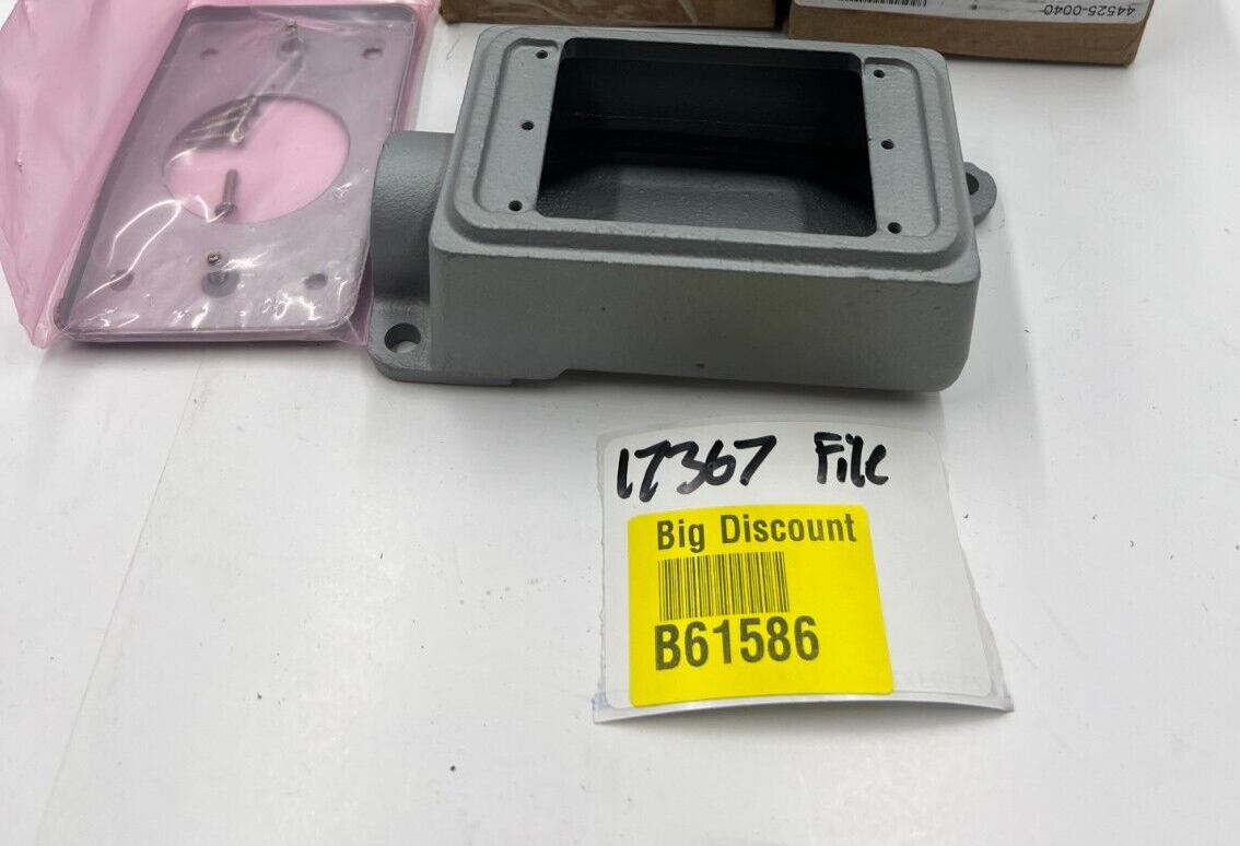 STI Omron 44525-0040 TS-B1 Electrical Box, 1-Hub For Touch Start, Gray